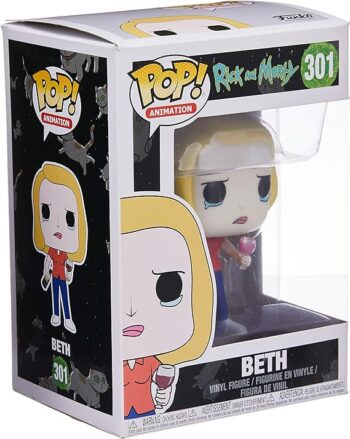 Funko Pop! Animation Rick and Morty Beth with Wine Glass     #301