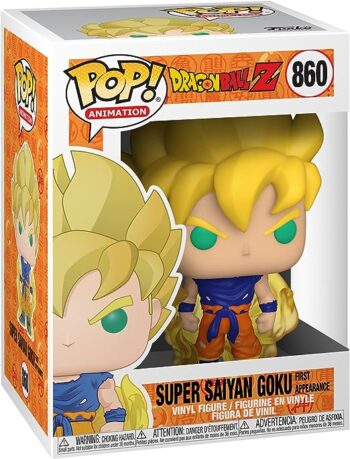 Funko Pop! Animation: Dragonball Z - Super Saiyan Goku (First Appearance),   #860