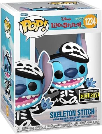 Funko Pop! Disney: Lilo and Stitch - Skeleton Stitch Figure  #1234