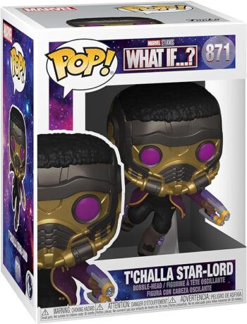 Funko Pop! Marvel: What If? - T'Challa Star-Lord   #871