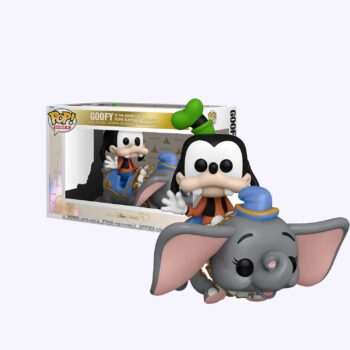 POP Ride Super Deluxe Disney : Walt Disney World 50th - Dumbo The Flying Elephant Ride with Goofy     #105
