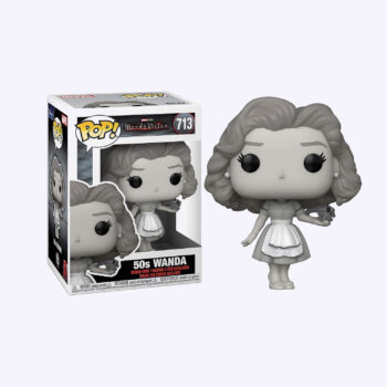 Funko Pop Vinyl Figure Marvel WandaVision 50s Wanda - Grey    #713