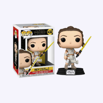 Funko Pop! Star Wars: Rey Yellow Lightsaber #432