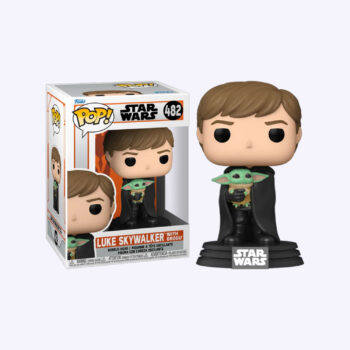 Funko Pop! Star Wars The Mandalorian - Luke Skywalker with Grogu      #482