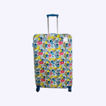 Mala de Viagem - Tamanho G - Stitch Folhas