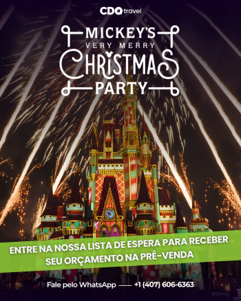 PRÉ VENDA: Mickey's Very Merry Christmas Party - Walt Disney World
