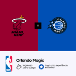Orlando Magic x Miami Heat </br> 05 DEZ 25 - 7:00 PM