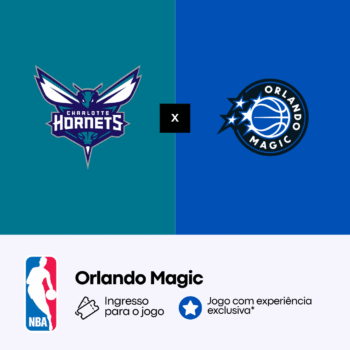 Orlando Magic x Charlotte Hornets </br> 26 DEZ 25 - 7:00 PM