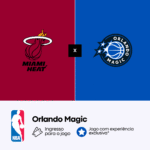Orlando Magic x Miami Heat </br> 12 OUT 25 - 6:00 PM