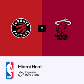 Miami Heat x Toronto Raptors </br> 23 DEZ 25 - 7:30 PM