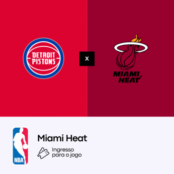 Miami Heat x Detroit Pistons </br> 08 MAR 26 - 6:00 PM
