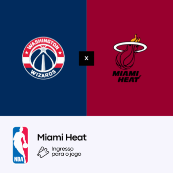 Miami Heat x Washington Wizards </br> 04 ABR 26 - 3:00 PM