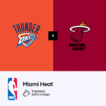 Miami Heat x Oklahoma City Thunder </br> 17 JAN 26 - 8:00 PM