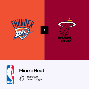 Miami Heat x Oklahoma City Thunder </br> 17 JAN 26 - 8:00 PM