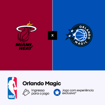 Orlando Magic x Miami Heat<br> 22 OUT 25 - 7 PM
