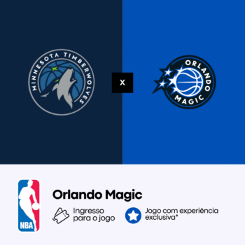 Orlando Magic x Minnesota Timberwolves </br> 08 ABR 26 - 7:00 PM