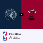 Miami Heat x Minnesota Timberwolves </br> 03 JAN 26 - 5:00 PM